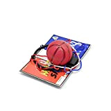 takestop® Mini TABELLONE CANESTRO + Palla Basket con Rete da Muro Parete Pallacanestro Bambini Sportivo Giocattolo Fantasia Casuale