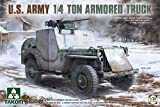 TAKOM 2131 U.S. Army-Camion armato 1/4 tonnellate, scala 1:35, TKO2131