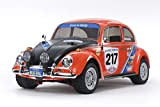 TAMIYA 58650 Volkswagen RC VW Beetle Rally MF-01 - Modellino di auto radiocomandato, adatto per modellismo e fai da te, ...
