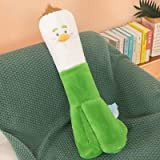 TANNEL Creative Onion Duck Plush Toy Pillow Long Strip Girls Sleeping with A Green Onion Doll - Onion Duck, 70cm
