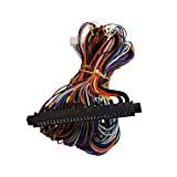 TAPDRA 28/56 Pin Jamma Harness Wire Wiring Cable Loom Arcade Game PCB Video Game Board for all Pandora's Box Edition, ...
