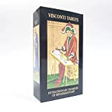 Tarocchi Visconti,Visconti Tarot Cards,Tarot Card,12X7 Family Game