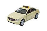 Taxi Mercedes Benz Classe E E400 Welly in metallo, modellino auto giocattolo, regalo 61