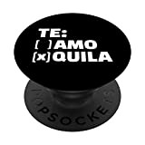 Te amo o Tequila PopSockets Supporto e Impugnatura per Smartphone e Tablet