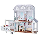 Teamson Kids La casa delle Bambole giganti di Olivia's Little World con mobili e Accessori, Grande casa delle Bambole di ...