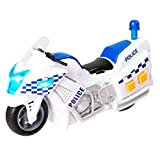 Teamsterz 1416563 - Moto poliziesca piccola luce e suoni