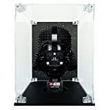 Teca In Plexiglass - Arca Lite® | Compatibile Casco Darth Vader Lego (75304) (Teca con Sfondo)
