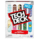 Tech Deck, DLX PRO Pack con 10 Fingerboard collezionabili, per Appassionati di Skate dai 6 Anni in su