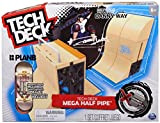 Tech Deck, Mini Skate Finger Skate Mega Rampa Half Pipe X-Connect, Set di Rampe Personalizzabile con Mini Skate, Giocattolo per ...