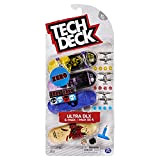 Tech Deck | Mini Skate FINGERSKATE | 4 Mini Skate personabilizzabili fingerskate con grafiche Originali, Giocattoli per Bambini e Bambine ...