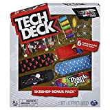 Tech Deck - Skate Shop con 6 Skates, Colori assortiti, 1 set