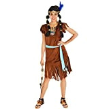 TecTake dressforfun Costume da Donna - Indiana Phoenix | Splendido Abito in Stile Indiano | Bella Applicazione sullo Scollo | ...