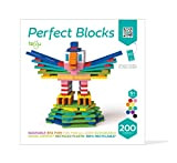 Tegu Set di 200 blocchi perfetti per la costruzione, multicolore (Amazon Exclusive)