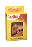 Teifoc-Teifoc-TEI906601, Costruzioni, Confezione 32 mattoncini, Colore Rosso, Regular Brick Kit, T906601
