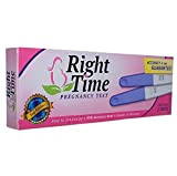 Tempo giusto RTPK2 Prank Joke Kit di test di gravidanza, diventa sempre positivo, confezione di 2