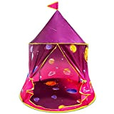 Tenda da gioco per bambini Tenda da principessa per ragazze, Tenda da castello pop-up Tende per bambini per interni ed ...