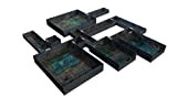 Tenfold Dungeon Modular Table Terrrain – Tappetini da battaglia 3D per giochi di ruolo, installazione rapida e facile da riporre ...