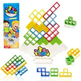 Tetris Tower Giochi per bambini,Gioco impilabile bilanciato,Giochi Equilibrio per Bambini,Blocchi di Costruzione Tetris,Giochi educativi Montessori Adatto a Ragazzi e Ragazze ...