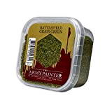 The Army Painter | Battlefield Grass Green for Miniature Bases And Wargame Terrains - Static Grass for Bases of Miniature ...