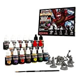The Army Painter Gamemaster Character Starter Role Playing Paint Set, 20 flaconi contagocce da 12 ml di vernice acrilica con ...