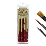 The Army Painter Hobby Brush Starter Set, Set di 3 pennelli per pittura in miniatura Set di 3 pennelli per ...