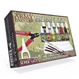 The Army Painter | Hobby Set 2019 | 12 Colori Acrilici da 12 ml | 3 pennelli Hobby | Strumenti ...