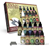 The Army Painter Metallic Colours Paint Set, 10 Colori Metallici Warpaints e 16 Mixing Balls per Pittura di Modelli in ...