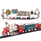 The Christmas Workshop Deluxe Santa's Express Delivery Treno di Natale Lunghezza Treno | Suoni e Luce realistici