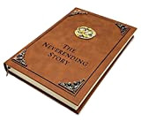 The Neverending Story Book Auryn Bastian Atreyu Replica Romanzo Marrone
