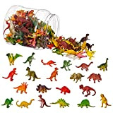 THE TWIDDLERS - 70 Dinosauri Giocattolo - Assortite di Mini Jurassic World Giocattoli Set