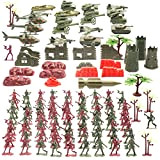 THE TWIDDLERS Soldatini Militari Giocattoli Playset, 519 Pezzi - Personaggi dell'Esercito, Veicoli e Accessori