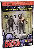 The Walking Dead Series 4 Bloody Carl Grimes And Abraham Ford Figura di Azione Set