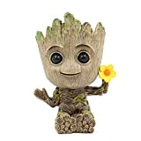 thematys®, Baby Groot, Vaso da fiori decorativo per piante, tema “I am Groot”, per giardino, balcone, articolo per fan Marvel, ...