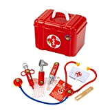 Theo Klein 4431 valigetta da dottore con accessori | Stetoscopio, siringa e molto altro | Valigetta con pratica maniglia | ...