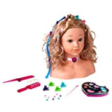 Theo Klein 5240 Testa da truccare e pettinare "Sophia" della Princess Coralie | Con make-up e accessori per capelli | ...