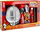 Theo Klein 8928 Set dei pompieri | Con casco, torcia tascabile e molto altro | Estintore con funzione di spruzzo ...