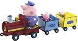 TM Toys- Peppa Pig Peppas Treno con 2 Sostenitori, 5034