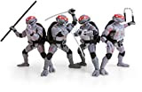 TMNT Battle Damaged Comic Line Art 4-Pack - The Loyal Subjects BST AXN 5" Action Figure Set