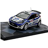 TOLKEM per Ford Fiesta S2000 WRC 2010 1:43 Rally da Corsa in Metallo Modello di Auto Giocattoli in Metallo Collezione ...