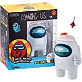 TOMY Action figure di Among Us Bianco, giocattolo per bambini e adulti, collezione Among Us da 8-10 Cm, Mini giocattolo ...