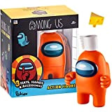 TOMY Among Us Orange, Giocattolo per bambini e adulti, collezione Among Us da 8-10 Cm, Mini giocattolo di collezione Among ...