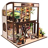 TOOGOO Casa delle Bambole Casa delle Bambole nel Miniatura DIY con Mobili Casa nel Legno Tempo di Attesa Giocattoli per ...