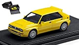 TopMarques MODELLINO in Scala Compatibile con Lancia Delta Integrale Evoluzione Yellow 1:43 TM43-001B
