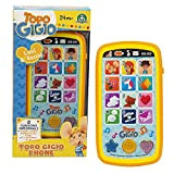 Topo Gigio - Smartphone Interattivo con Luci e Suoni, 3 Canzoni e la Voce Originale di Topo Gigio, Stimola l'Apprendimento ...