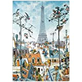 Torre Eiffel - Jean-Jacques Loup - Cartoni Animati Classici - Premium 1000 Pezzi Puzzle - MyPuzzle Collezione speciale di Heye ...