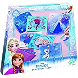 Totum- Disney Frozen Carte in Lamina Glitter, Multicolore, 680432