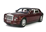 Toy car,Greshare 1:24 Rolls-Royce Phantom Diecast Sound & Light & Pull Back Model Toy Car New in Box (Red)