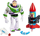Toy Story- Personaggio Buzz Lightyear con Razzo Giocattolo per Bambini 3+ Anni, GJH49