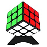 TOYESS Speed Cube 3x3 Originale, Cubo Magico 3x3 di Veloce e Liscio, Regalo di Natale per Bambini & Adulto (Nero)