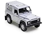 Toyland® 10 cm Die Cast Modello Land Rover Defender Toy Car - Giocare veicoli (argento)